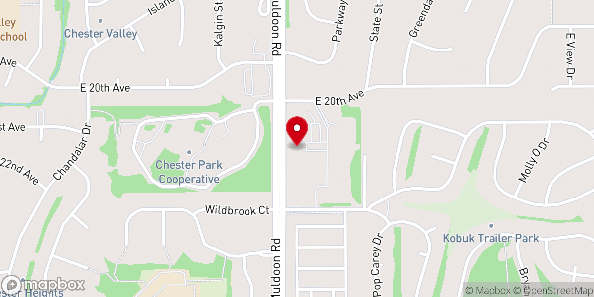 Map showing location of Saint Patrick's Catholic Church Columbarium