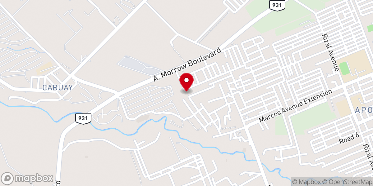 Map showing location of REJOICE BAPTIST CHURCH