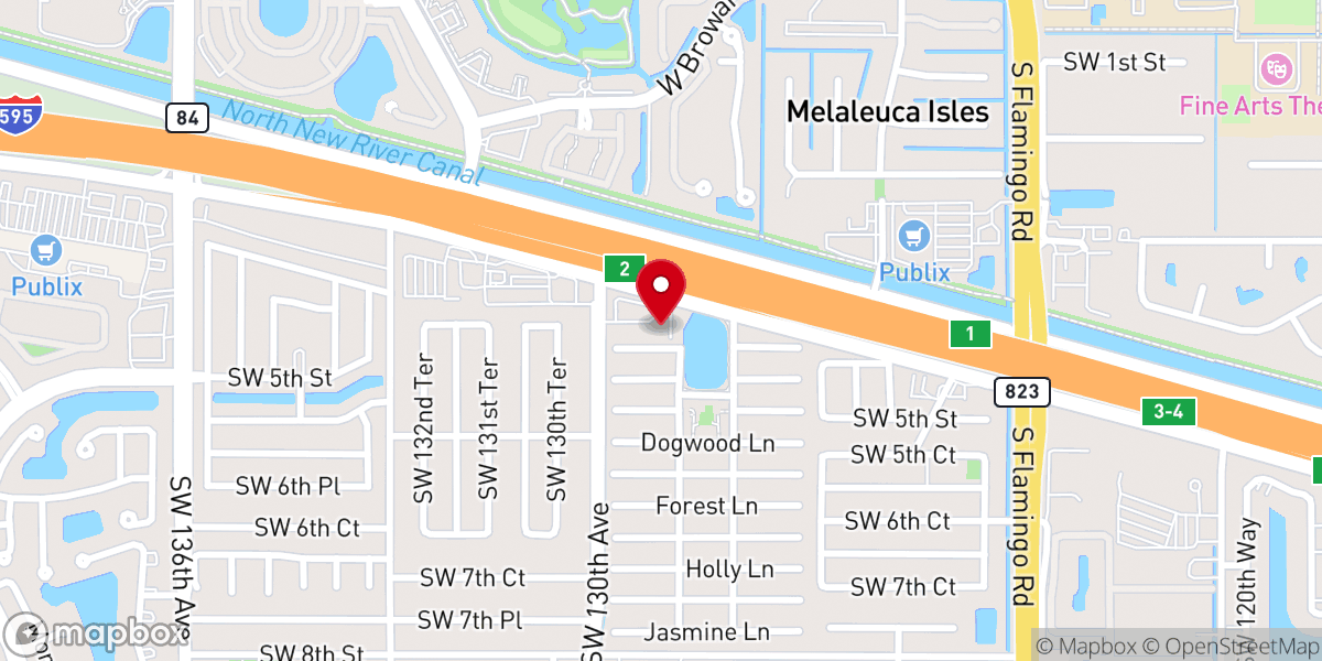 Map showing location of Awakening House of Prayer