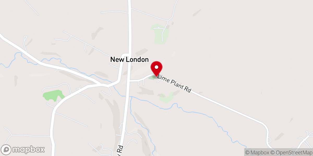 Map showing location of Dorsey Christian Chapel