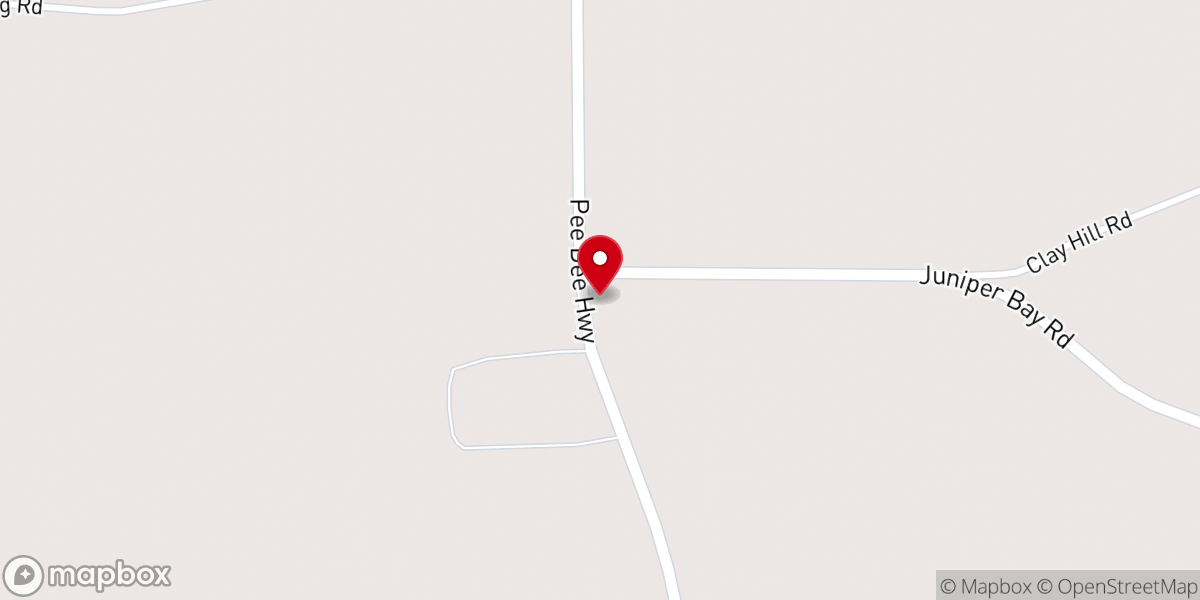 Map showing location of Jordanville Church