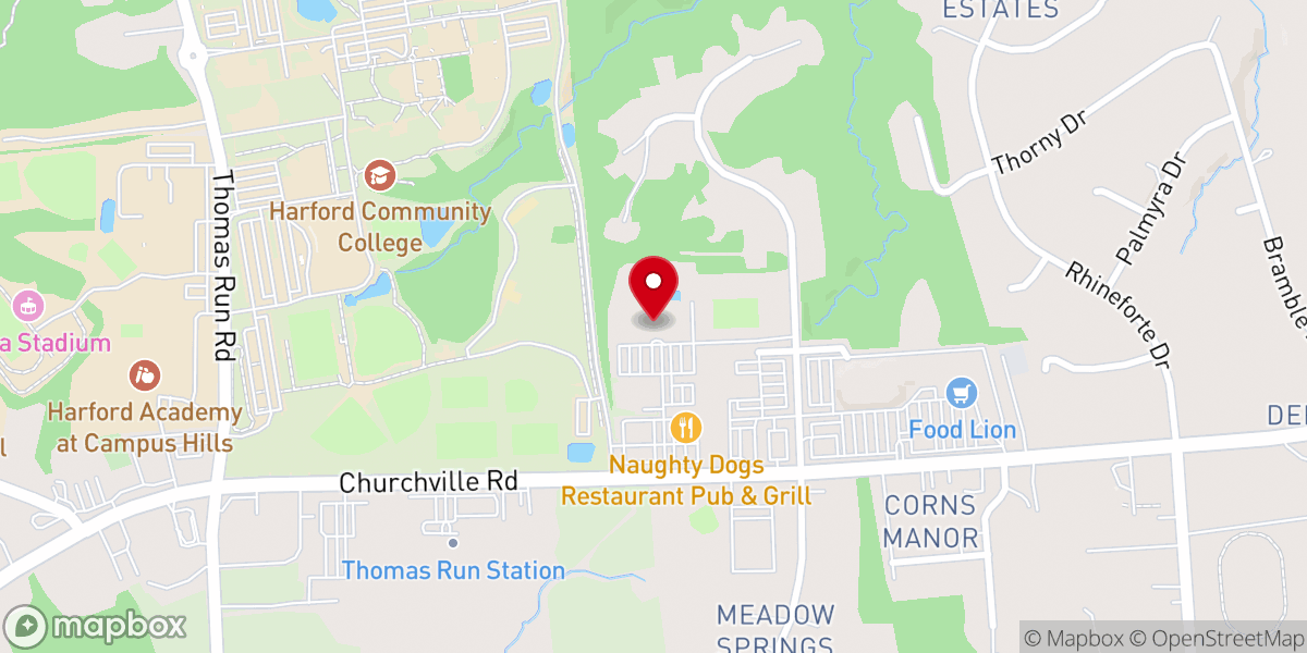Map showing location of The Arena Club