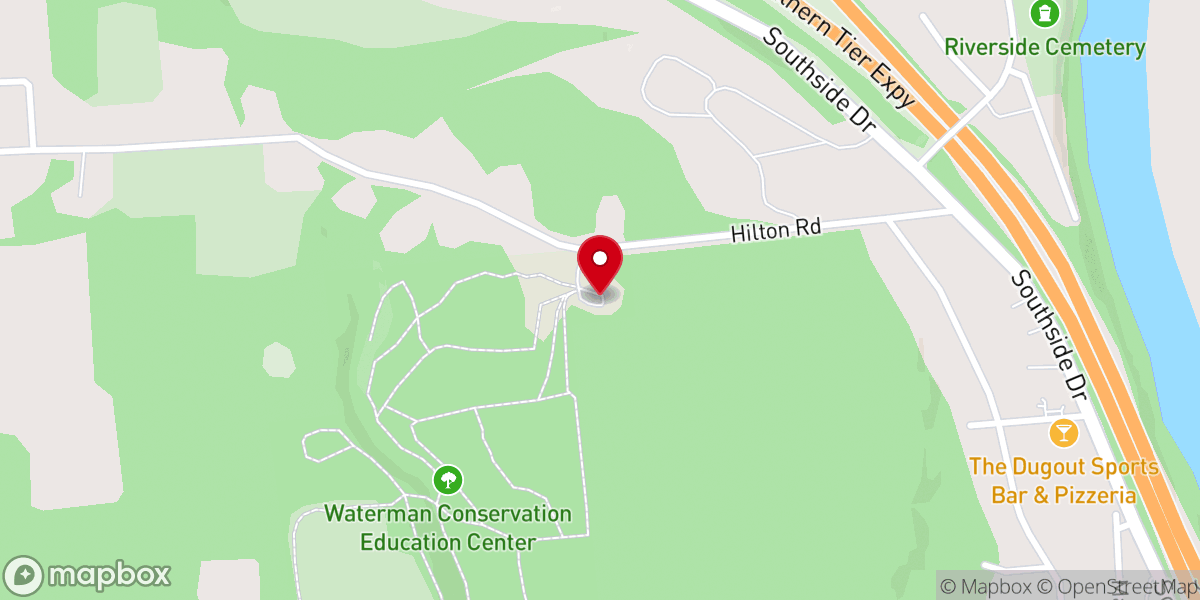 Map showing location of Holy Counselor Church
