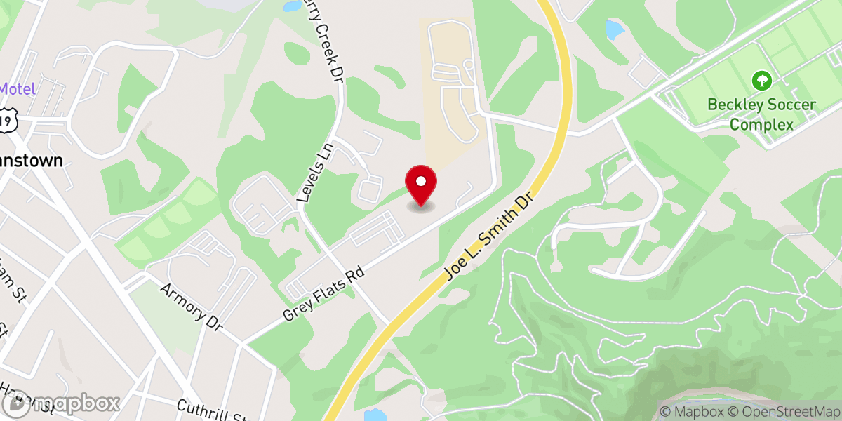 Map showing location of Faith Community Church