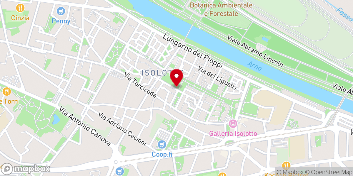 Map showing location of Oratorio parrocchiale Giorgio La Pira