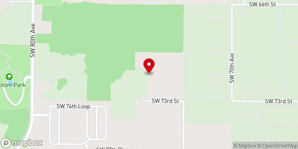Map showing location of Partners for Christ Ministries Inc