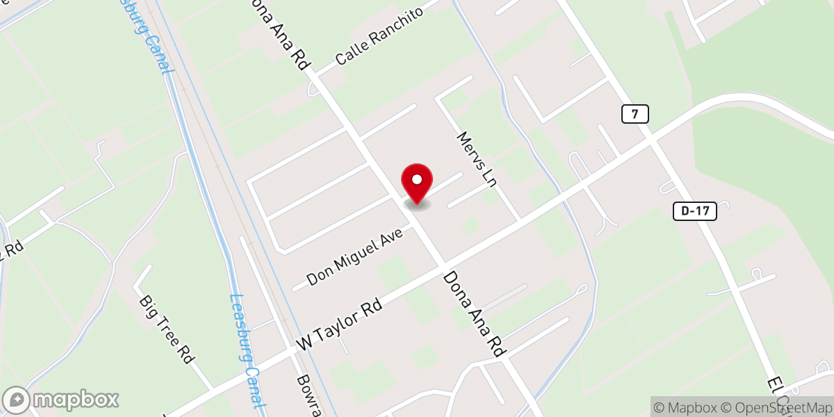 Map showing location of Iglesia De Dios Pentecostal M I