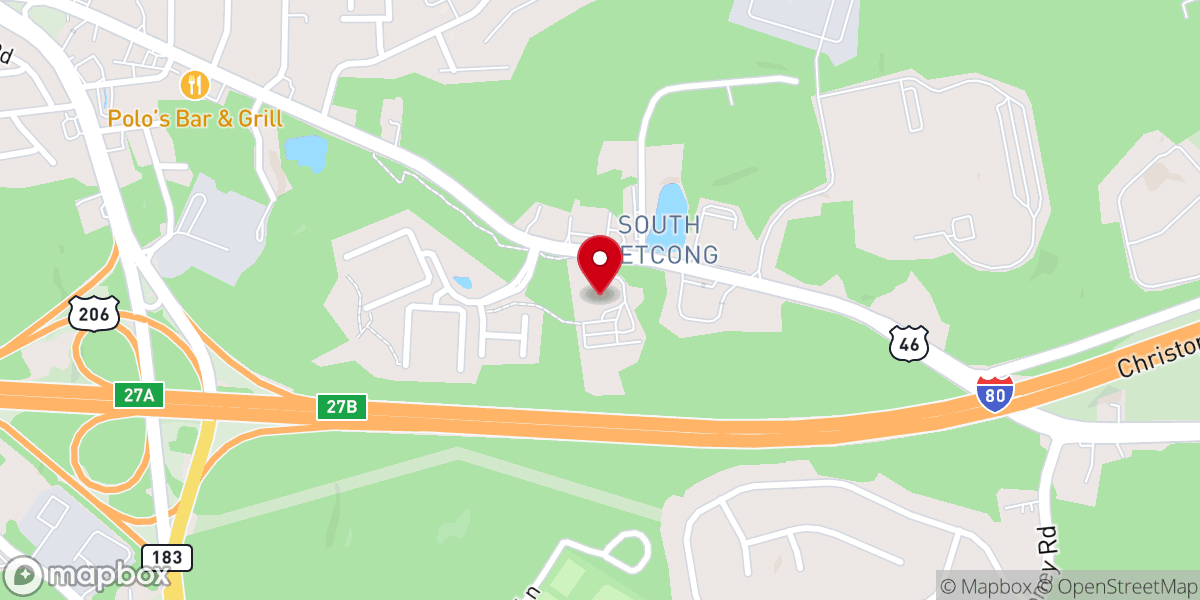 Map showing location of Grace Church On The Mount- Netcong Campus