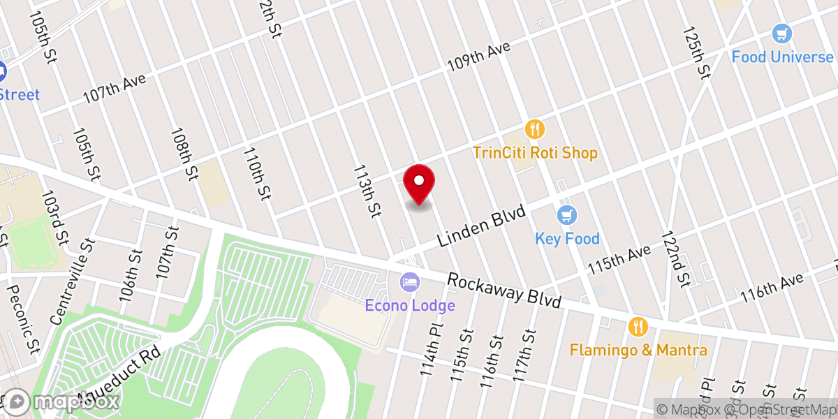 Map showing location of Our Lady of Perpetual Help Roman Catholic Church