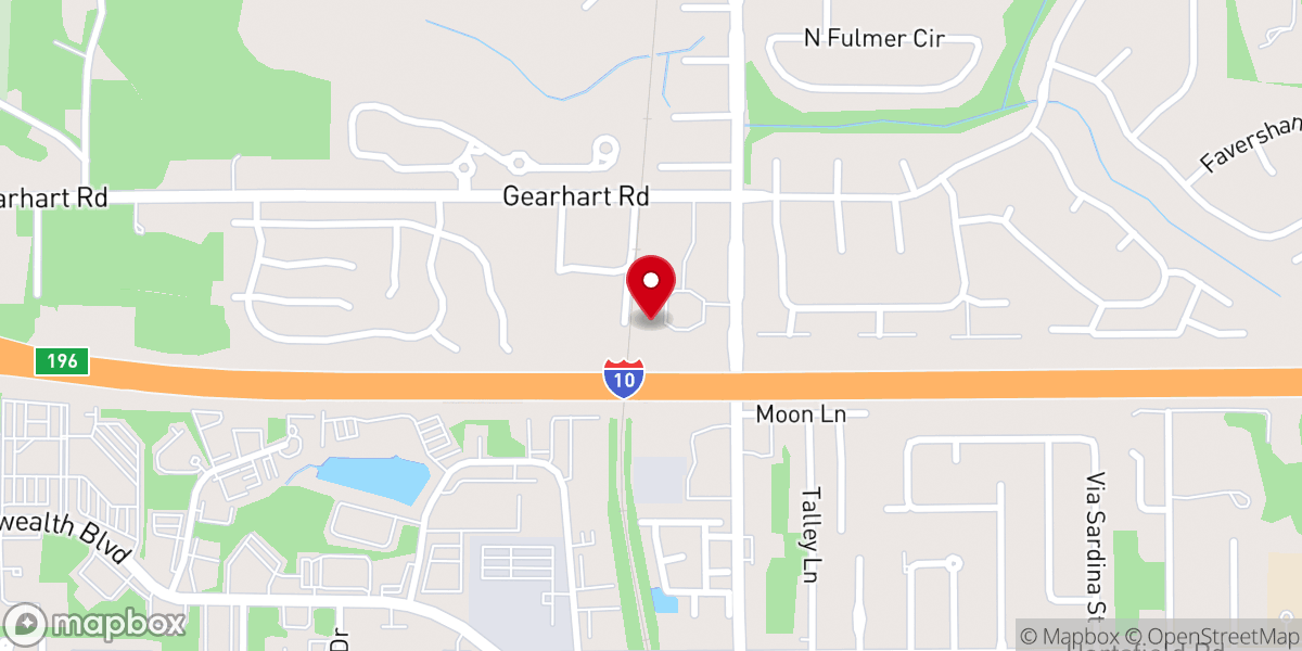 Map showing location of Turning Point International Church Inc