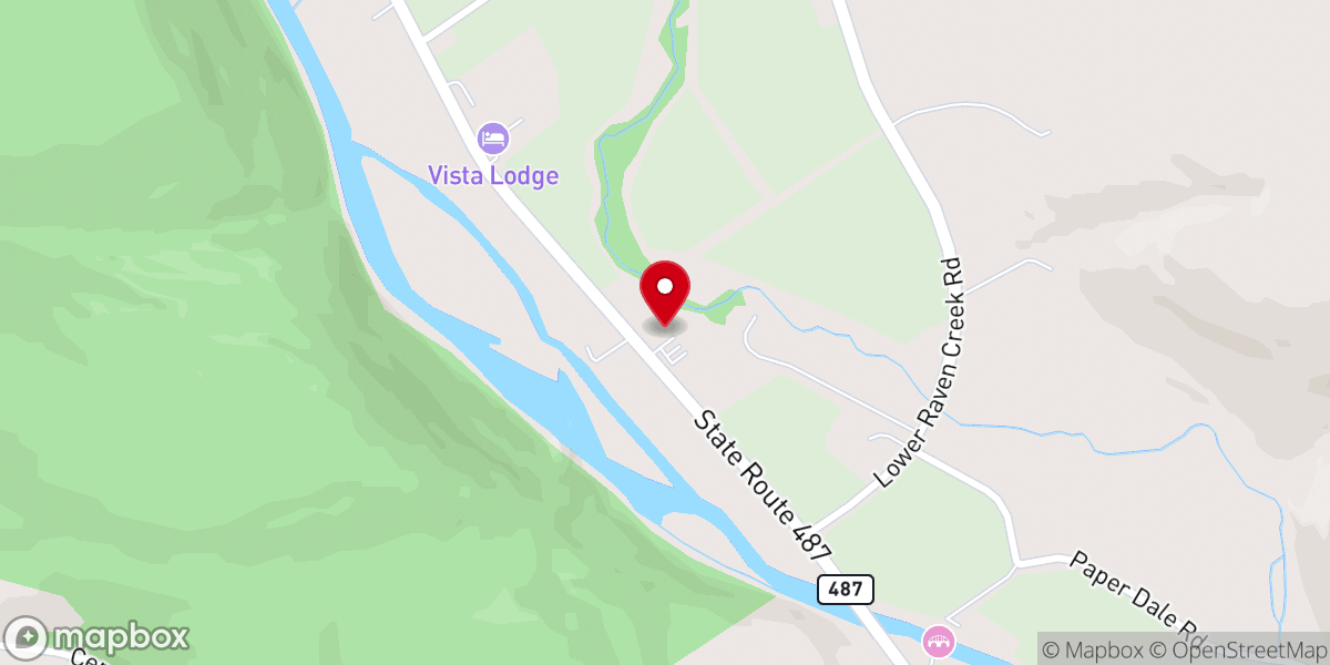 Map showing location of Lighthouse Family Fellowship