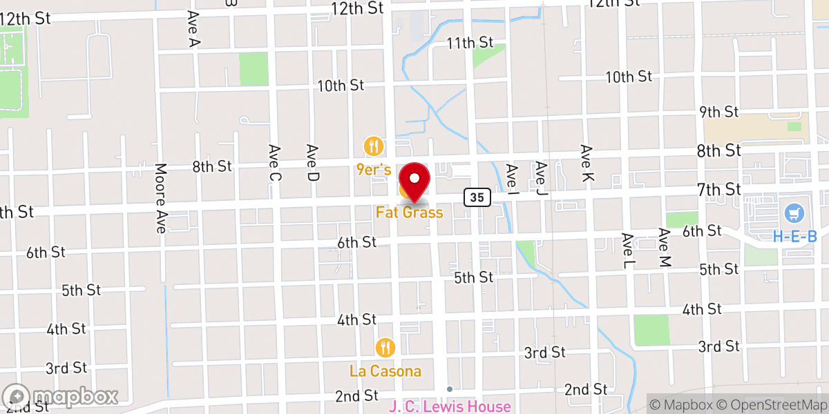 Map showing location of Calvary Church Sargent