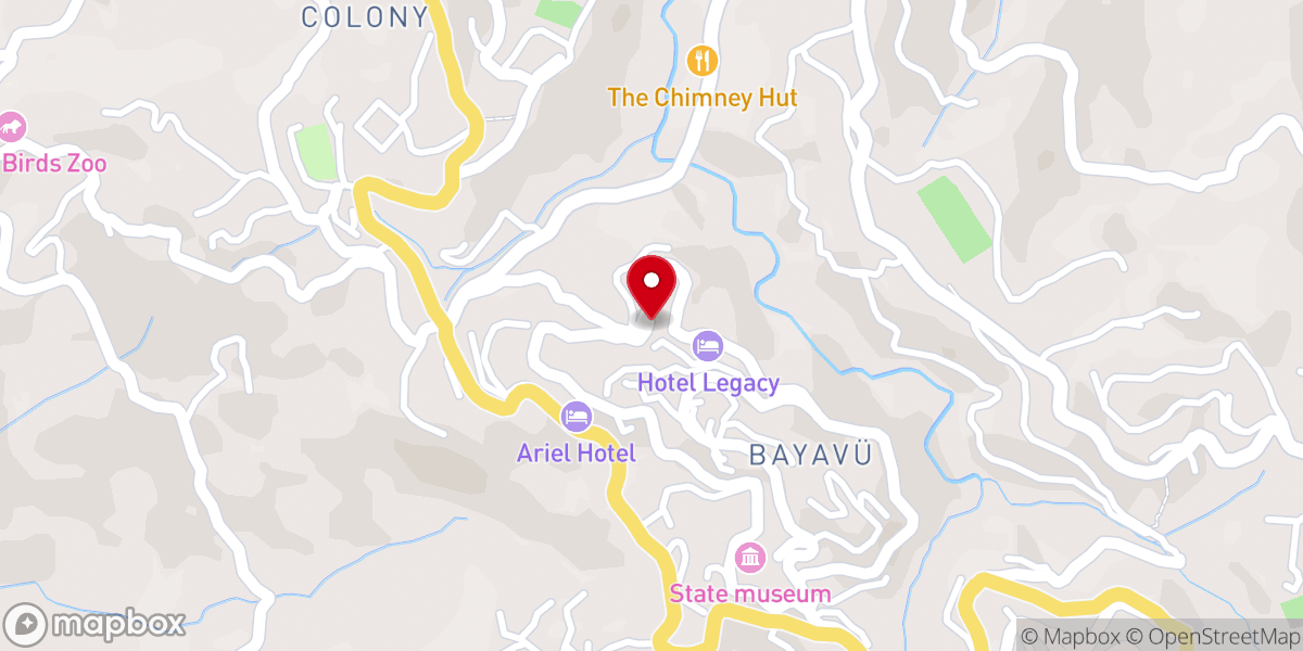 Map showing location of Christian Revival Church