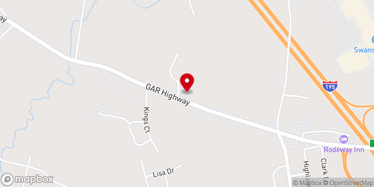Map showing location of St Dominic's Catholic Church