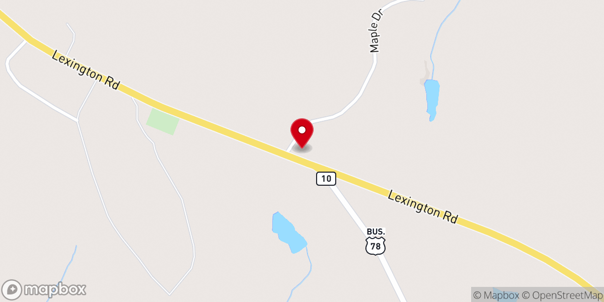 Map showing location of Washington Seventh-day Adventist Church