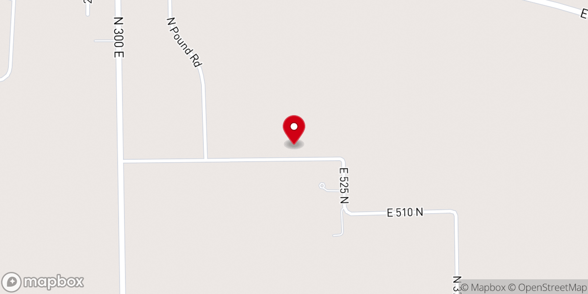 Map showing location of Cowboy Church in the Meadows