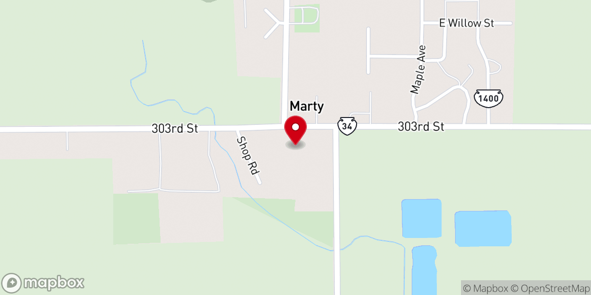 Map showing location of St Paul's Catholic Church