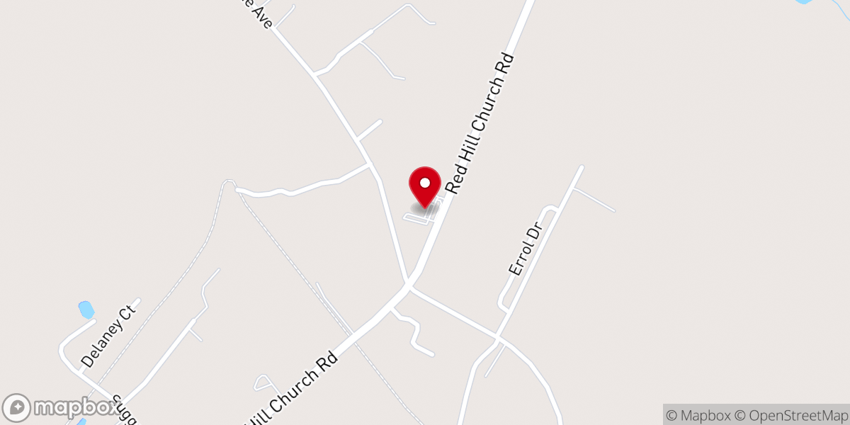 Map showing location of Grace Chapel Church
