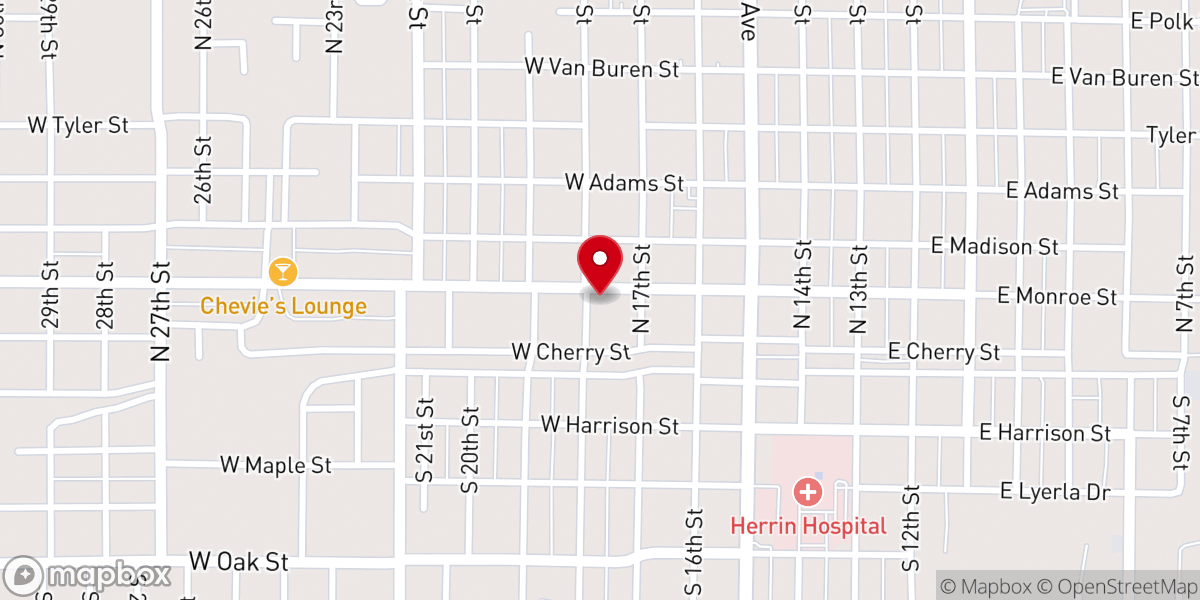 Map showing location of Our Lady of Mt Carmel Catholic Church