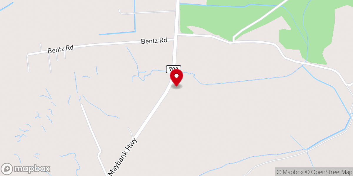 Map showing location of New Bethlehem Baptist Church Senior