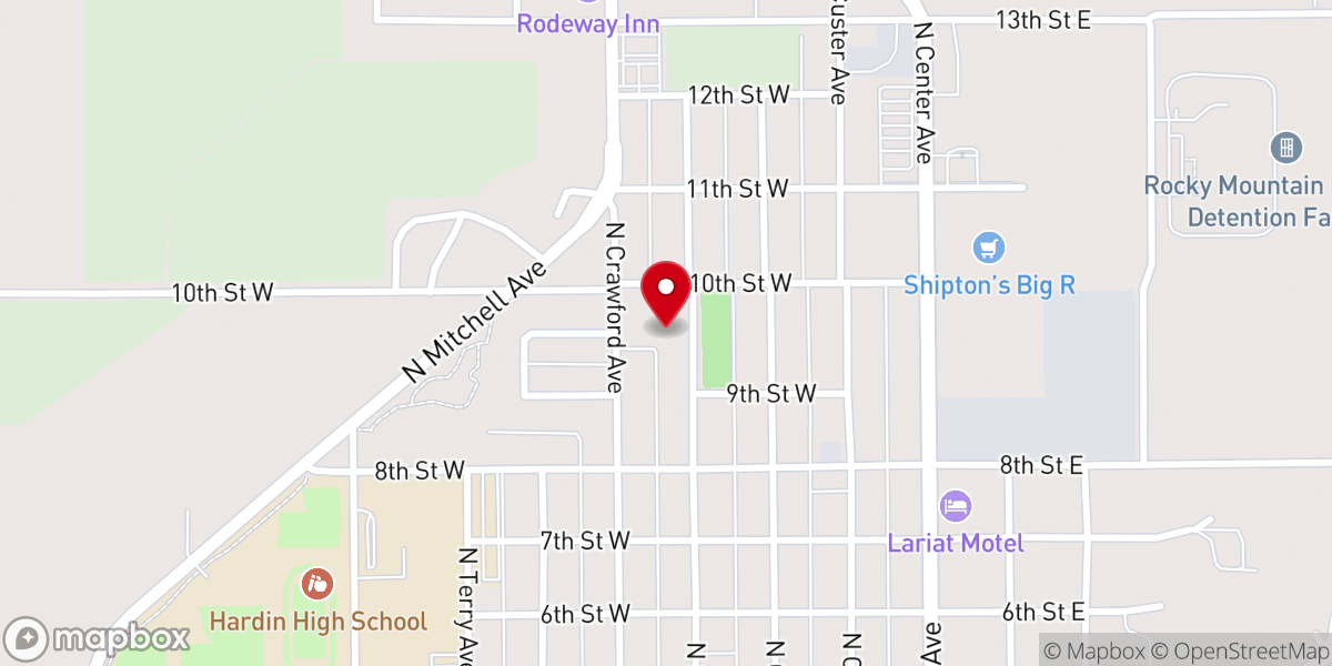 Map showing location of The Church of Jesus Christ of Latter-day Saints