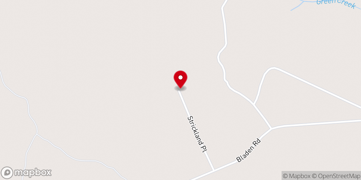 Map showing location of The Buie Barn