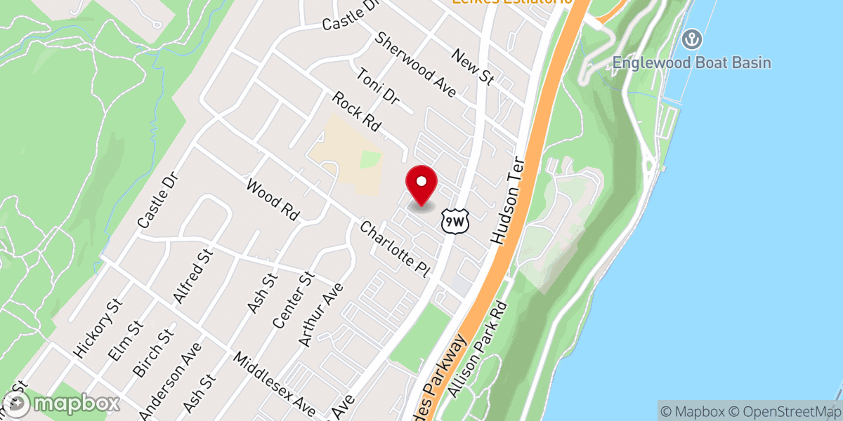Map showing location of Maranatha Grace Church