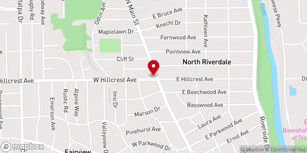 Map showing location of United Community Brethren