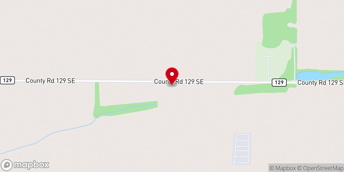 Map showing location of Evangeline Lutheran Church
