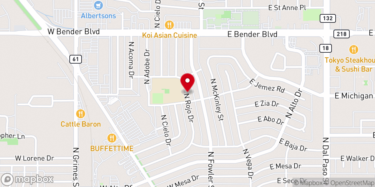 Map showing location of Joseph Simpson Ministries