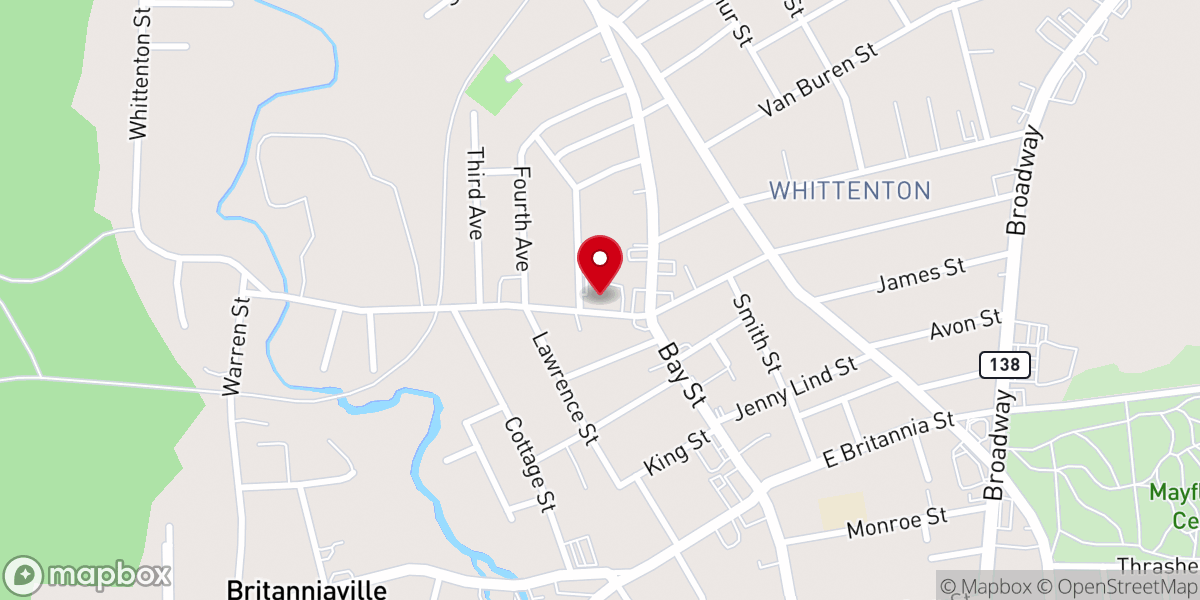 Map showing location of St Jude the Apostle Parish