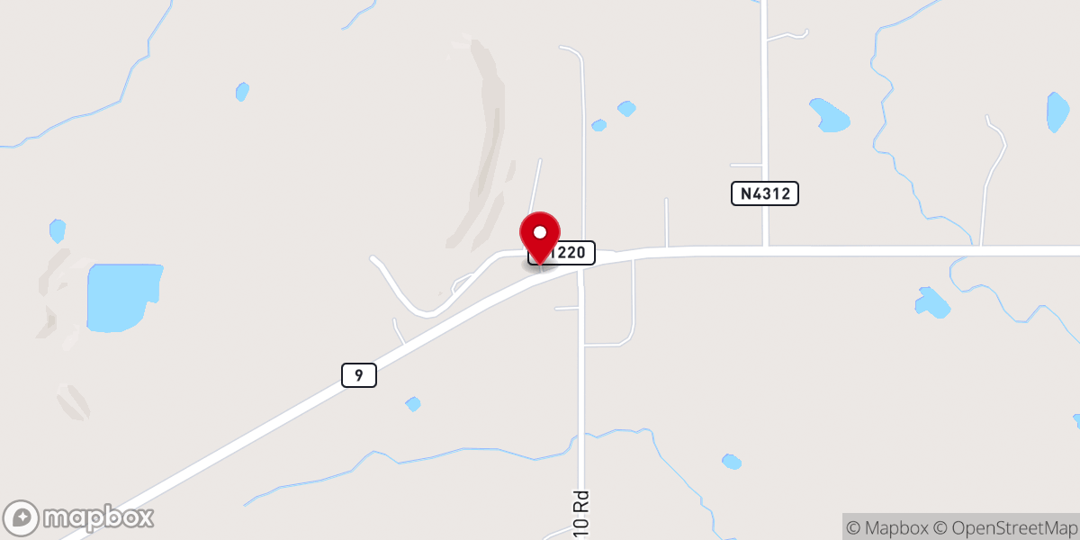 Map showing location of Sandridge United Pentecostal Church