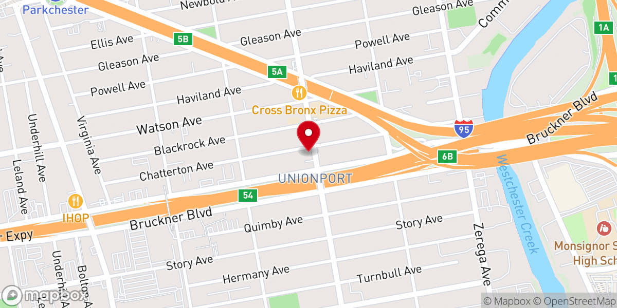 Map showing location of The Way Cafe