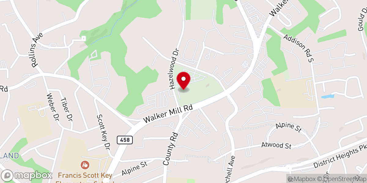 Map showing location of Way of the Cross Church of Christ
