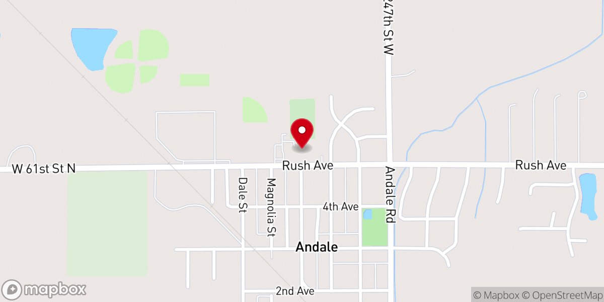 Map showing location of Saint Joseph Catholic Church