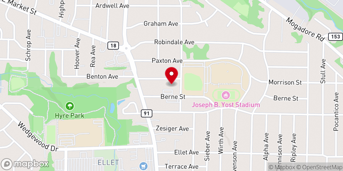 Map showing location of St Matthew Parish