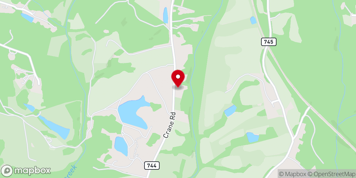 Map showing location of Atkinson Farms