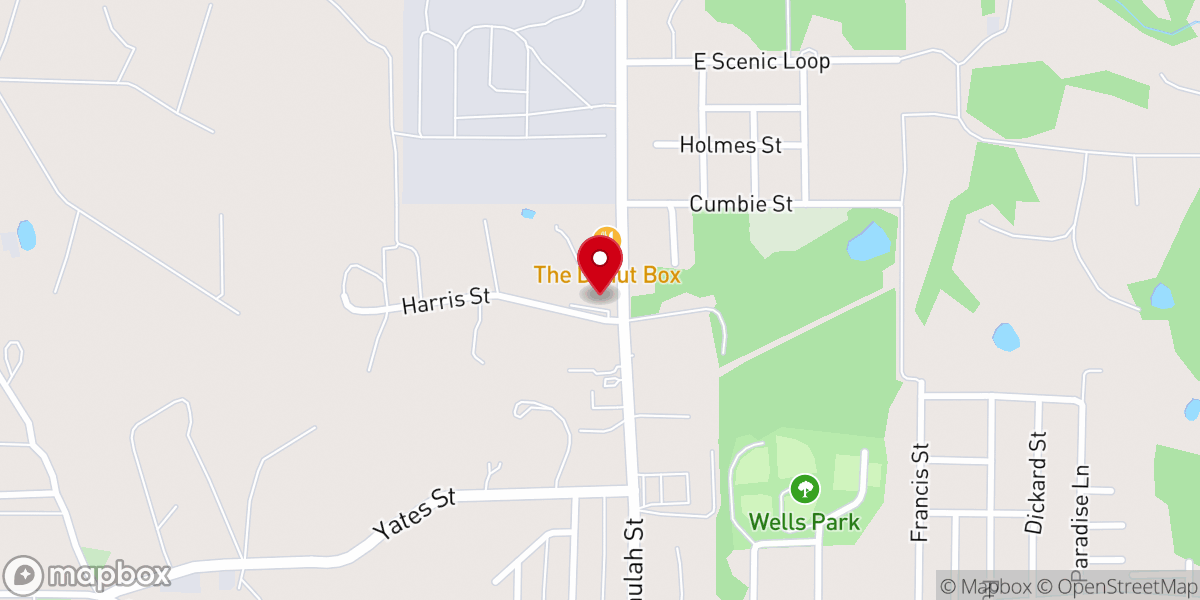 Map showing location of First Assembly Of God Church