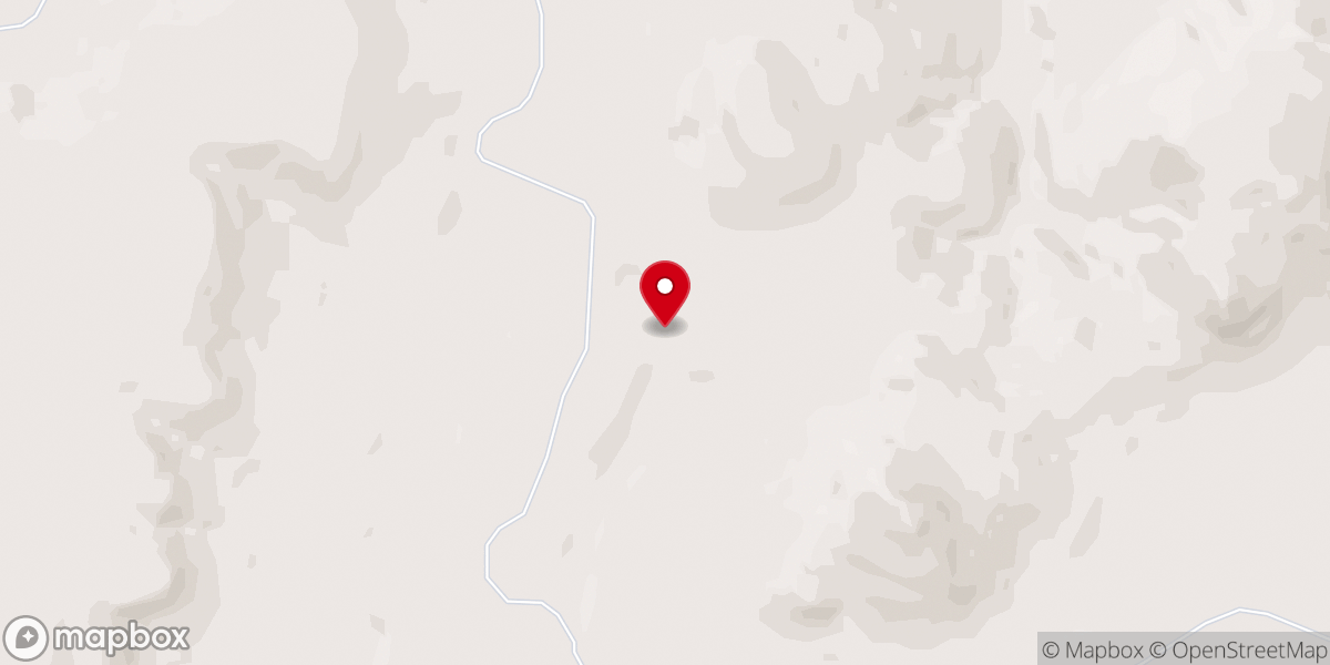 Map showing location of Big Bend Tabernacle
