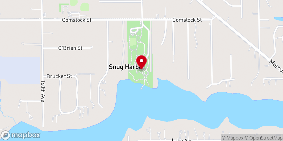 Map showing location of Pottawattomie Park