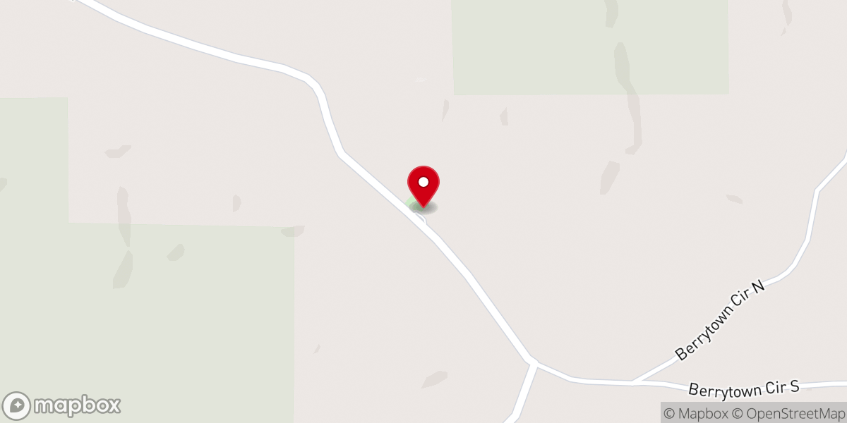 Map showing location of O’Zion Baptist Church