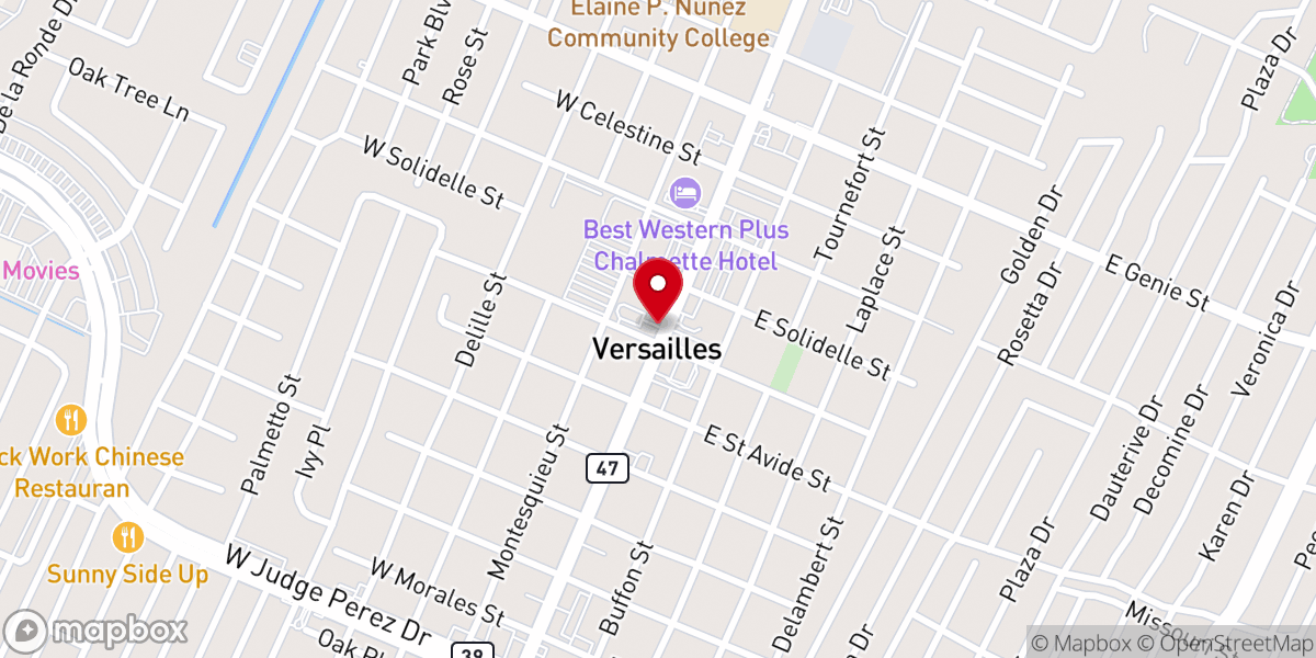 Map showing location of Boost Mobile