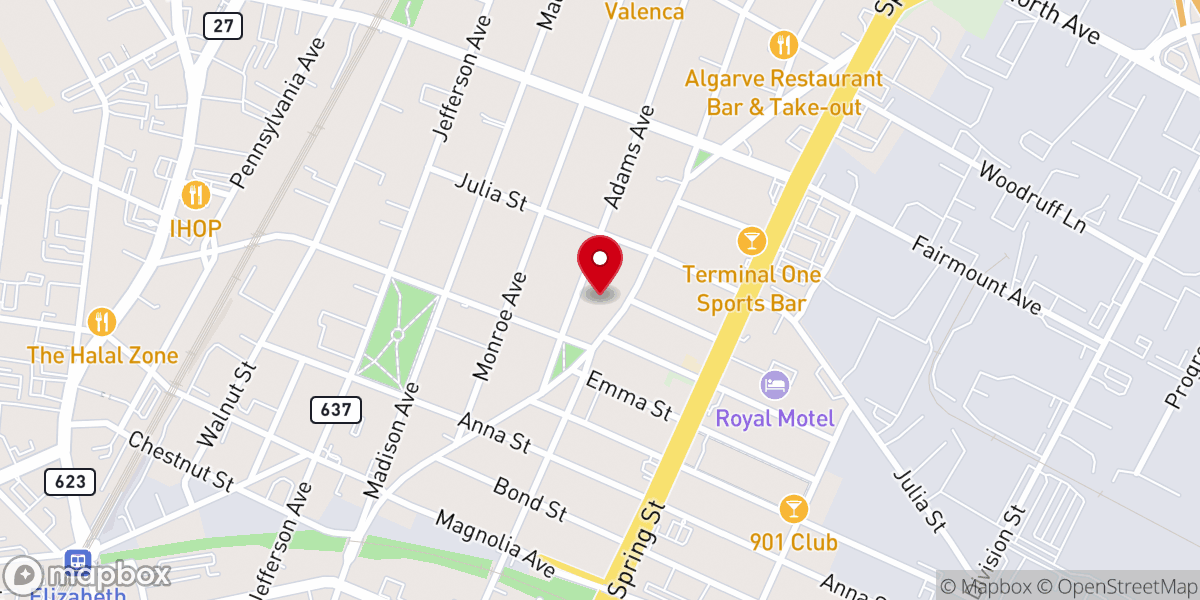 Map showing location of Ministerio Evangelistico Rompiendo Cadenas Inc