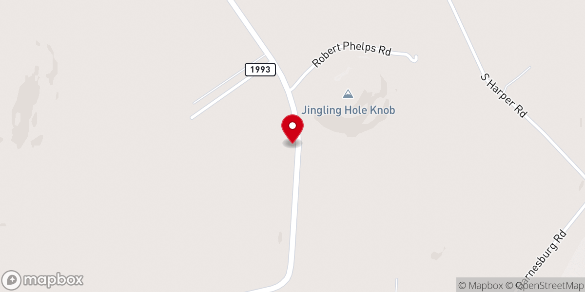 Map showing location of Gods Helping Hands of Pulaski