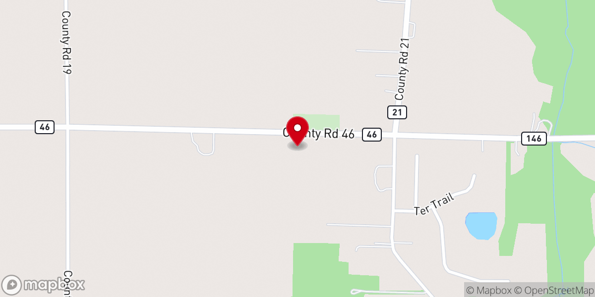 Map showing location of Maple Grove Community Church