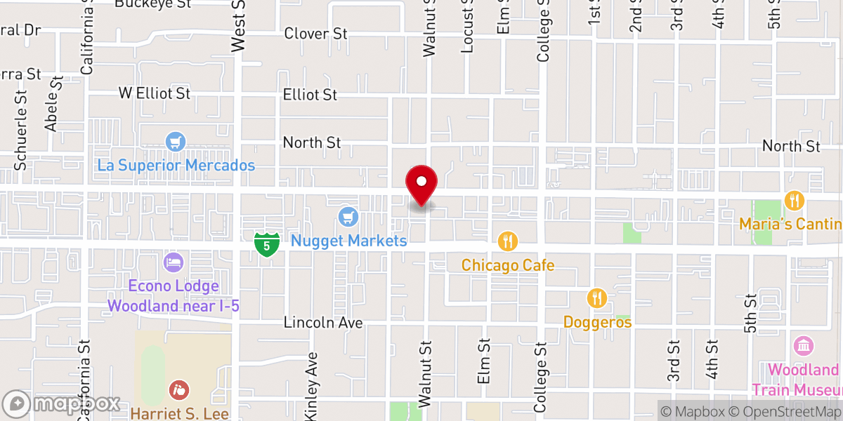 Map showing location of Full Gospel Church