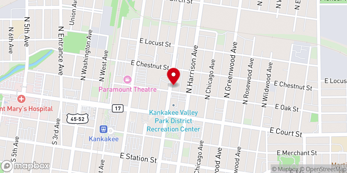 Map showing location of Faith Deliverance Teaching Center