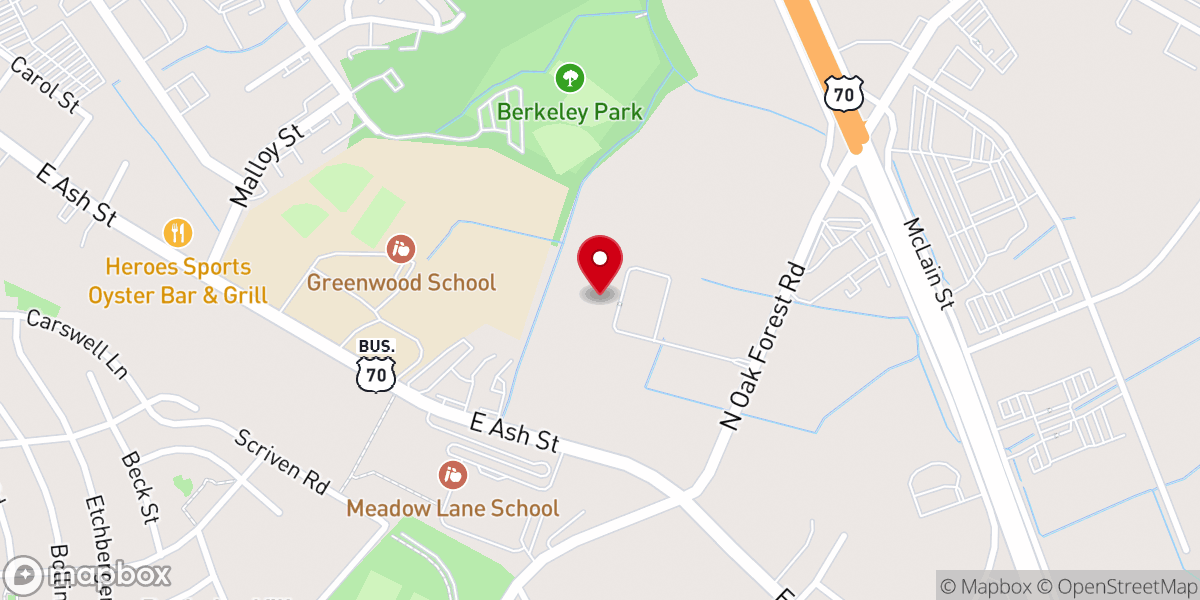 Map showing location of Love Temple
