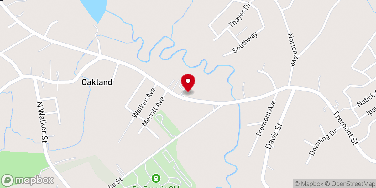 Map showing location of Silver City Baptist Church