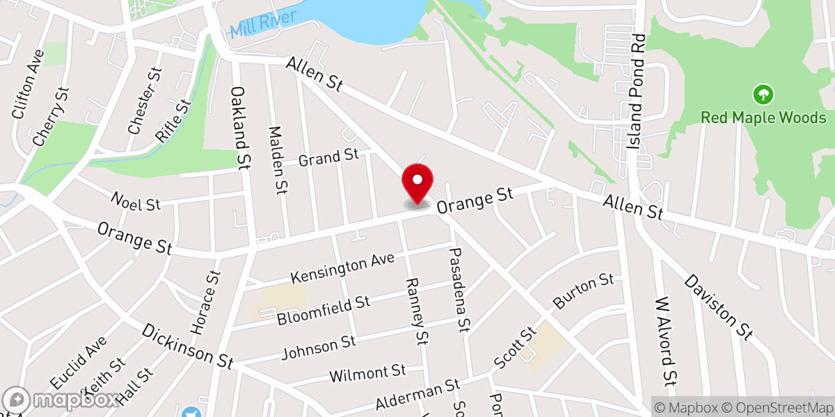 Map showing location of Apostolic Church Springfield